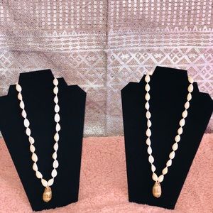 Genuine sea shell unique hand made necklaces